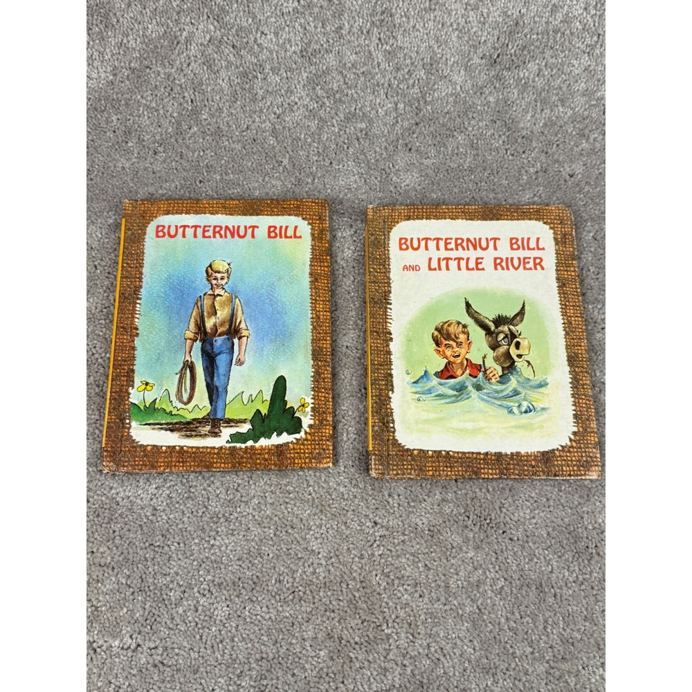 Vintage 1965 Butternut Bill & Butternut Bill and Little River Benefic Press